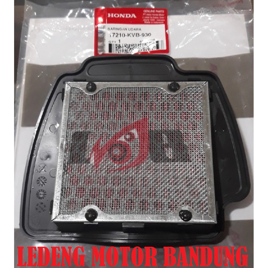 Original Saringan Filter Udara Vario Lama Karbu KVB Original Honda AHM