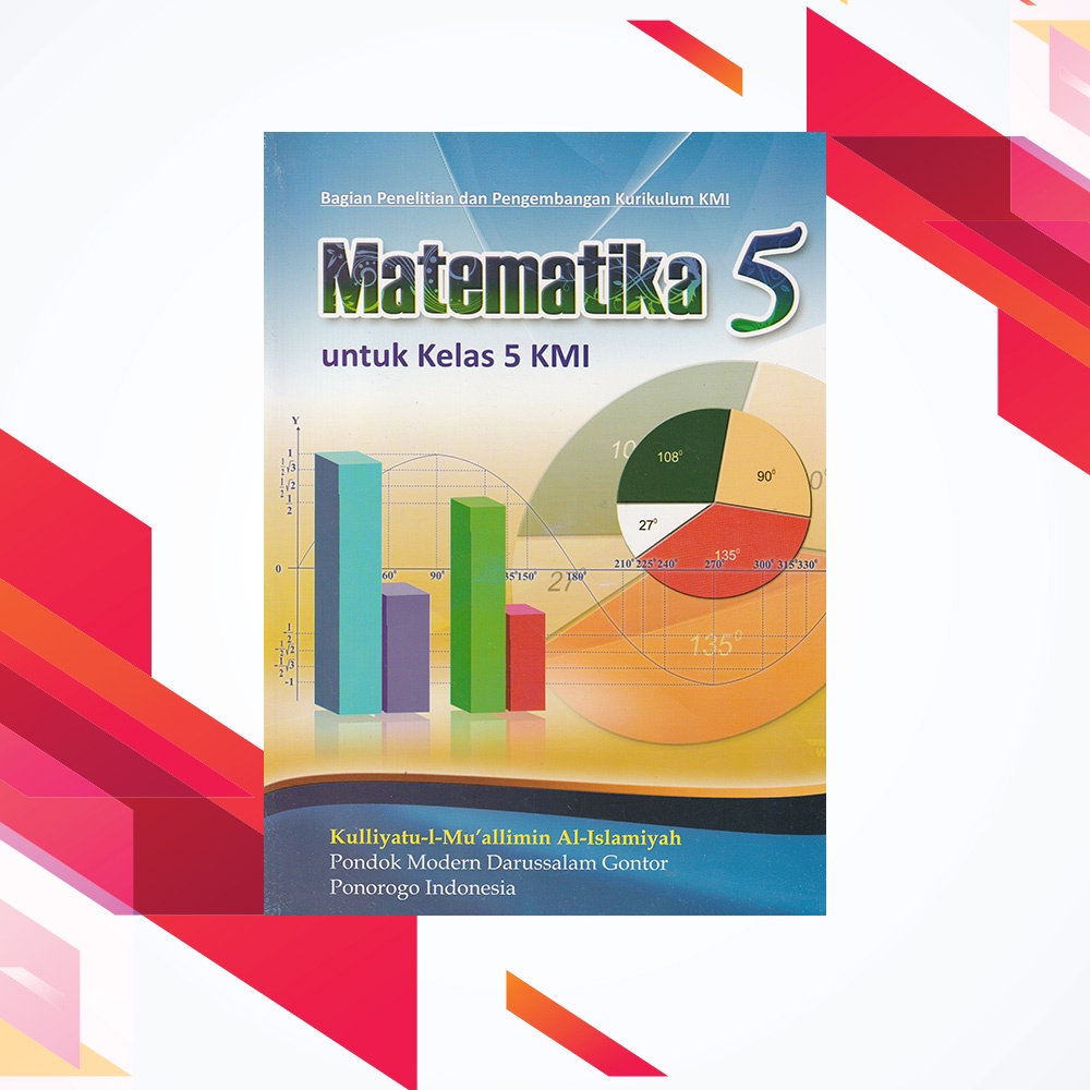 Buku Pelajaran Matematika Kelas 5 KMI Gontor Bisa COD