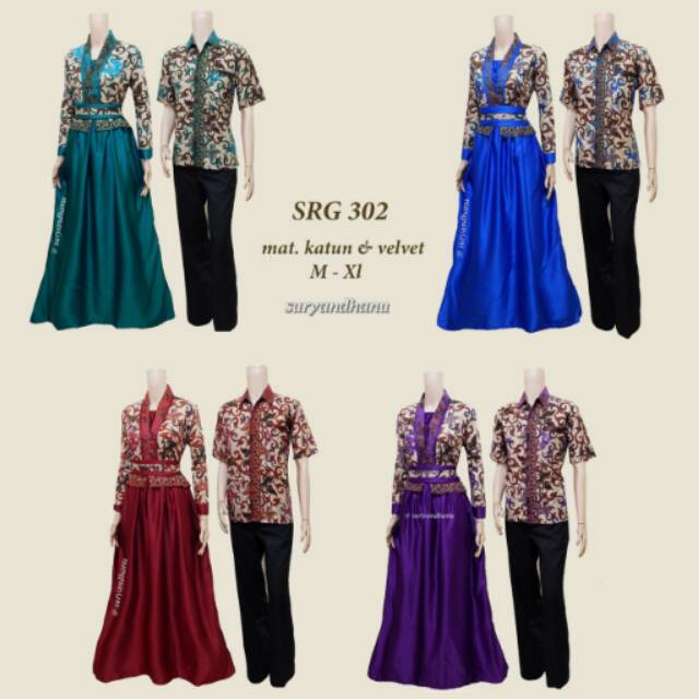 Cuci Gudang Srg 302 / Free Ongkir / Batik Couple 9jpVGDCgaWA7l