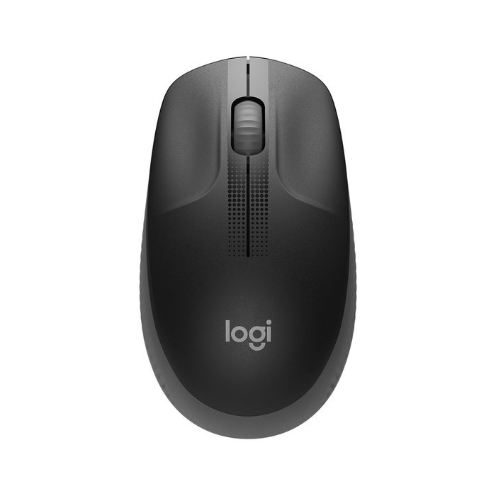 Mouse Wireless Logitech M190 / M 190 Full Size - Garansi Resmi