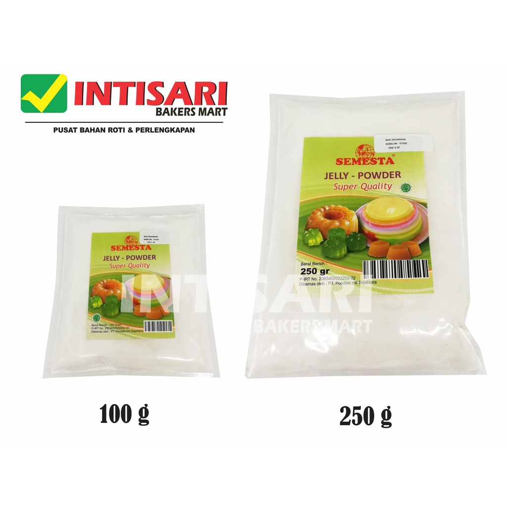 

JELLY POWDER SEMESTA 250 G & 100 G