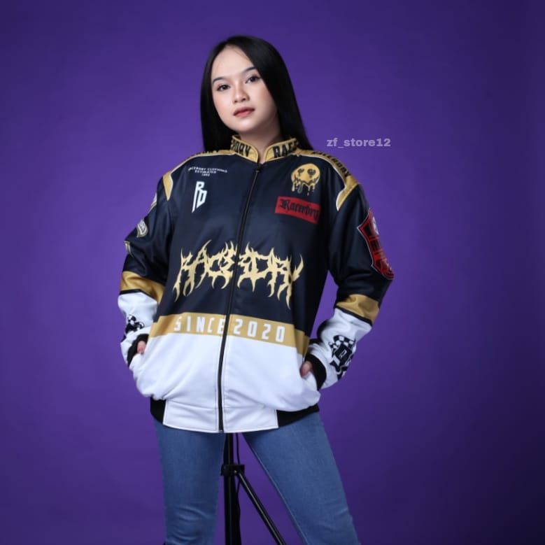 Jaket Nascar Jaket Sunmori Jaket Racing Vintage Jaket Pria Wanita Limited Edition