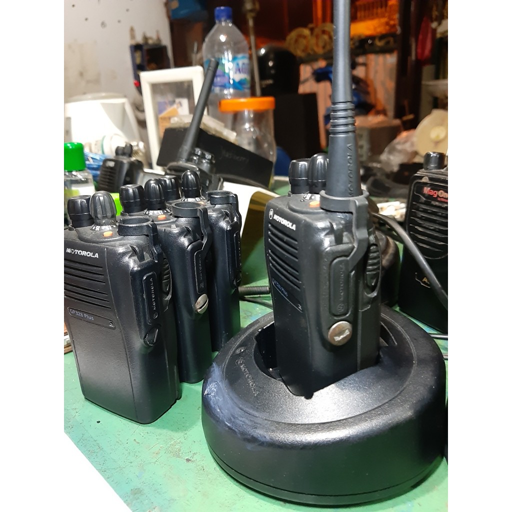 HT MOTOROLA GP328 PLUS UHF BARU NORMAL DAN HT MOTOROLA GP328+ UHF BARUKOMPLIT