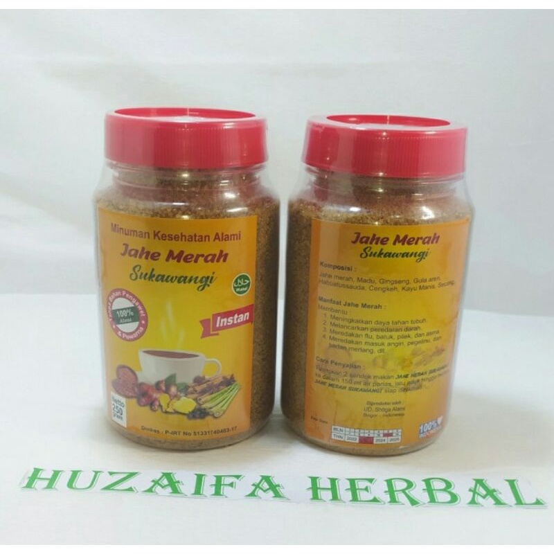 

Jahe Merah Sukawangi 250 gram Terlaris