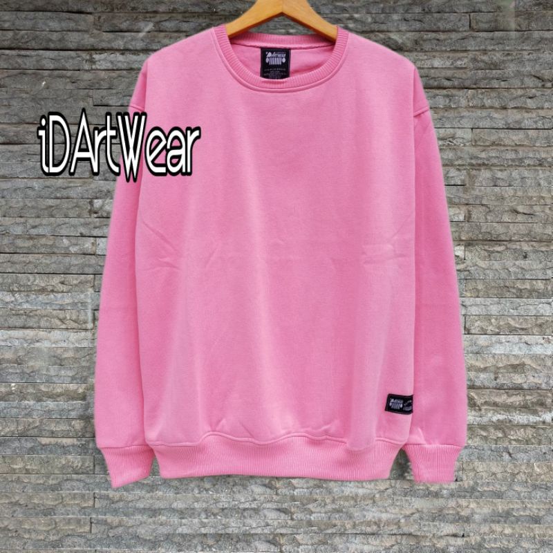 Sweater Crewneck Polos Pink Baby Crewneck Polos Pria Wanita