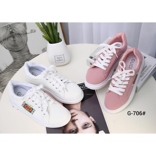GUCCI Sports Ladies Comfort Sneakers Shoes G-706