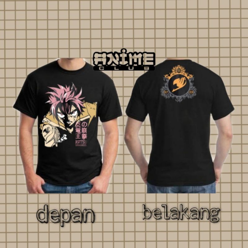 Baju Anime - Natsu Dragneel (Fairy Tail)