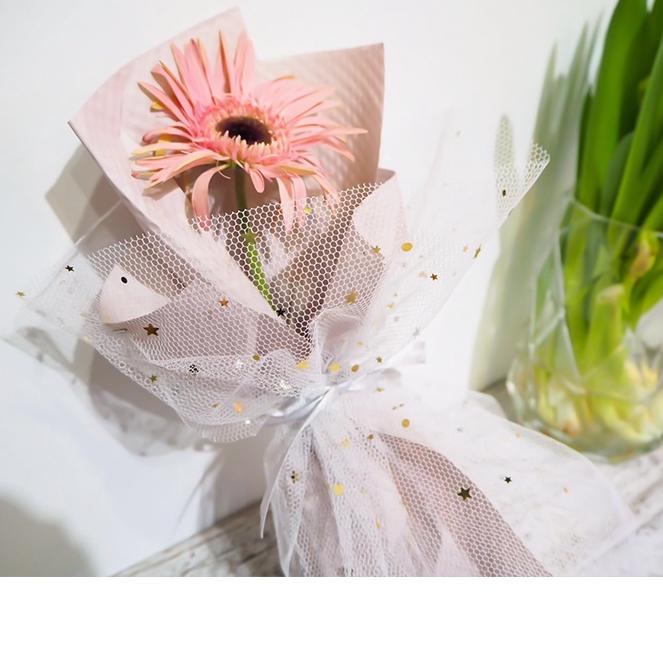 

Flower Wrapping Paper Kertas Buket Jaring Roll Pembungkus Bunga Hand Bouquet KB47 ✓