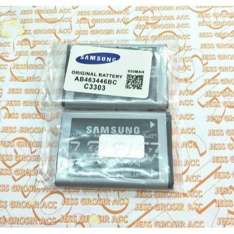 Batre Baterai Samsung Champ C3303 Caramel E1272 C140 C3300 AB463446BC