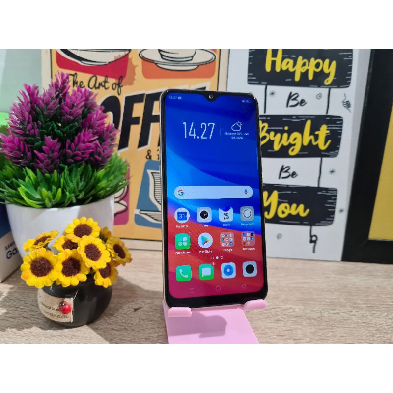 oppo A7 gold ram 3/64gb murahh