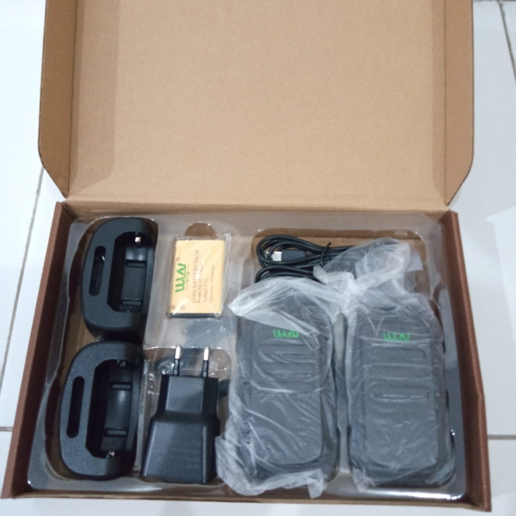 HT WLN KD-C100 Single Band 1 BOX isi 2 HT | 2 in 1 box  | H T WLN 1 Dus isi 2HT Walkie Talkie Handy Talky Walky Talky Handie talkie | Toko Radio Komunikasi