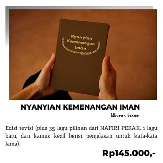 Jual Buku Lagu Nyanyian Kemenangan Iman. Buku Musik Lagu Pujian Dan ...