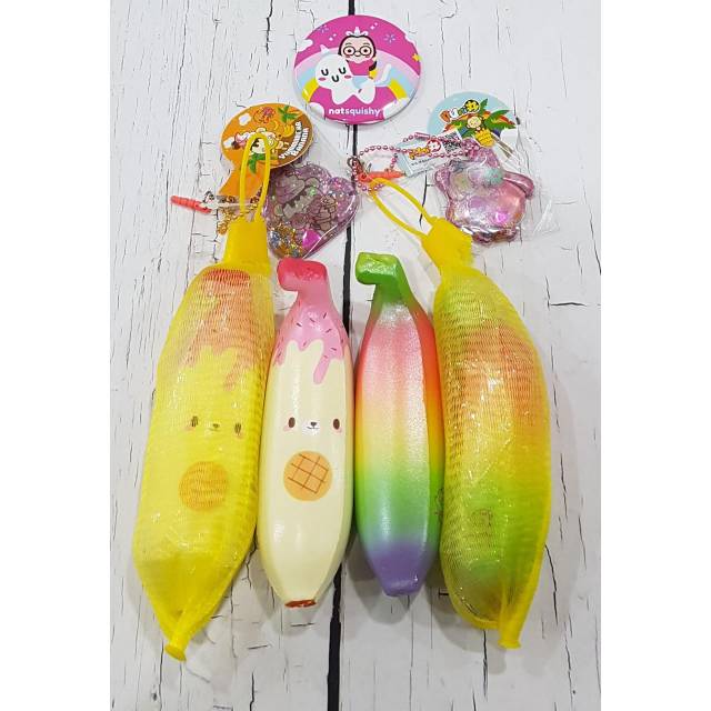 Squishy puni maru mini banana