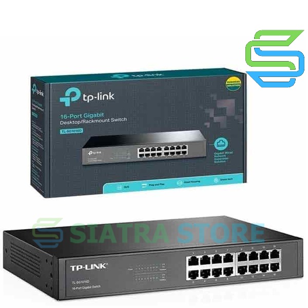 TP-LINK TL SG1016D 16-Port Gigabit Switch