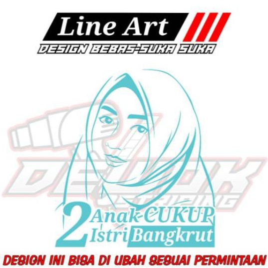 

Cutting sticker line art