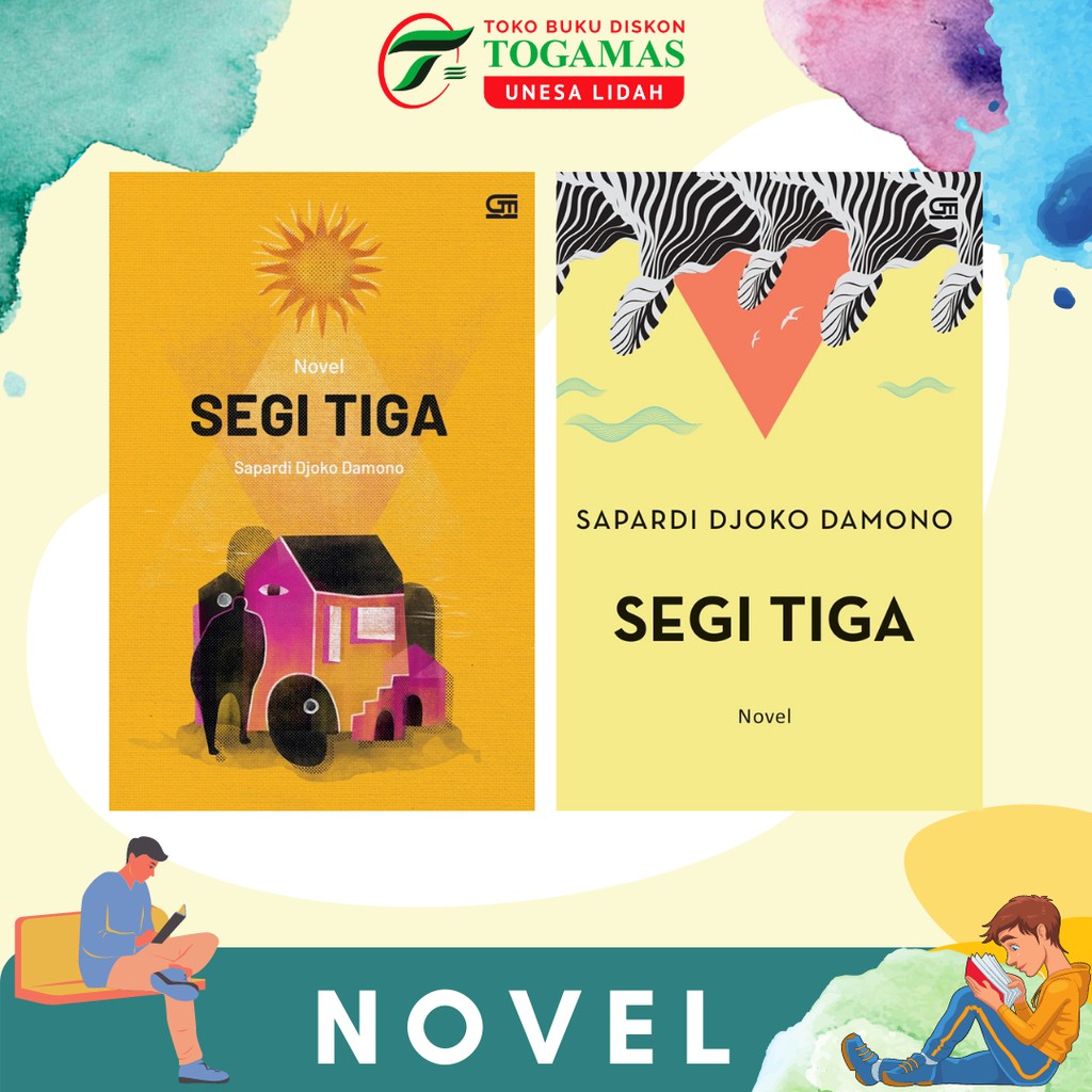 SEGI TIGA (Cover 2021) // SEGI TIGA (SEBUAH NOVEL) KARYA SAPARDI DJOKO DAMONO