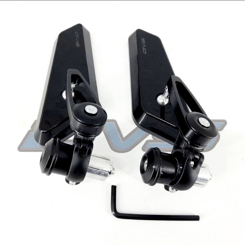 Spion oval KLX Supermoto CRF WR model OVAL kolong under mirror trail model kaca circuit rizoma