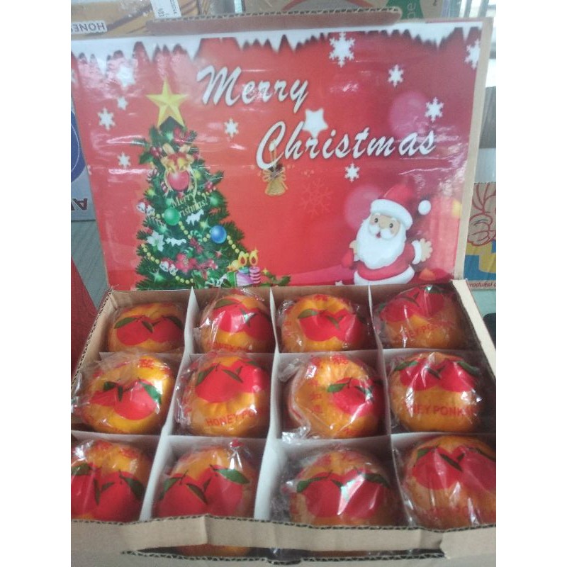 

gift natal jeruk ponkam madu isi 24