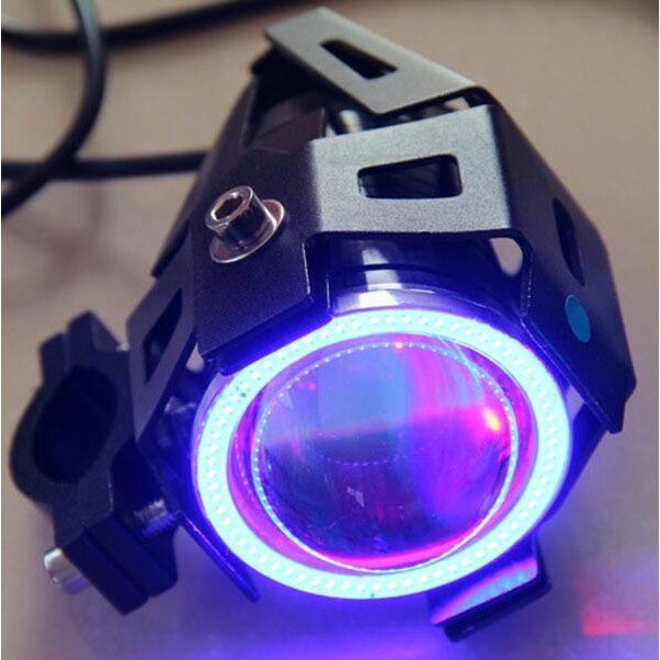 LED TRANSFORMER U7 ANGEL + DEVIL EYES CREE LAMPU SOROT AKSESORIS MOTOR MOBIL NMAX VARIO CB150 VIXIO-