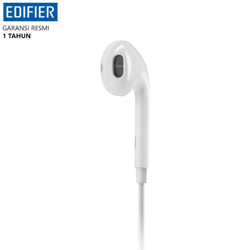 Earphone Edifier P180 Plus White-Earbuds with Remote and Mic