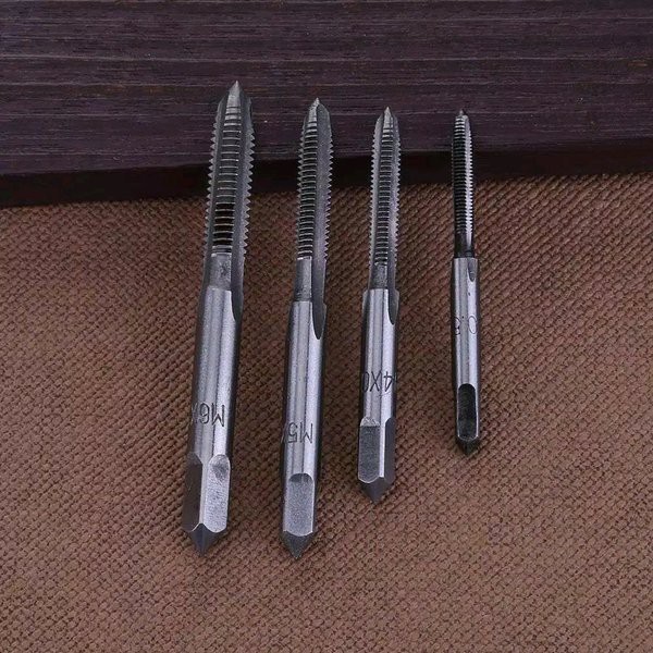 MURAH MERIAH Hand Tap set 9pcs Tapping Drill Alat Pembuat Ulir Drat Dan Mata Bor