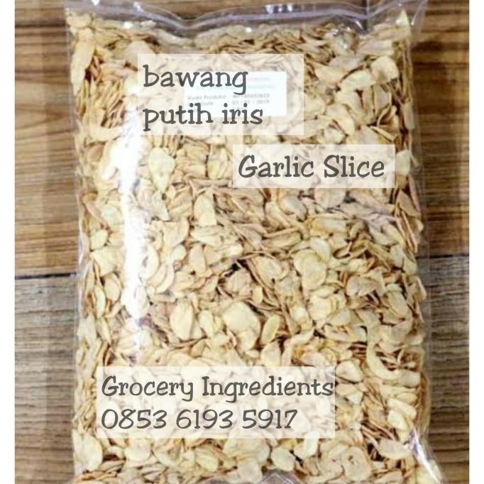 

Garlic Dry 250Gram / Garlic Slice / Bawang Putih Iris Siap Saji