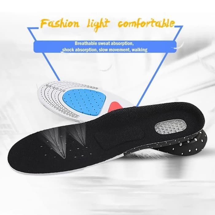 Shoe Pad Silicone alas kaki sepatu gel insole Empuk sepatu sneaker