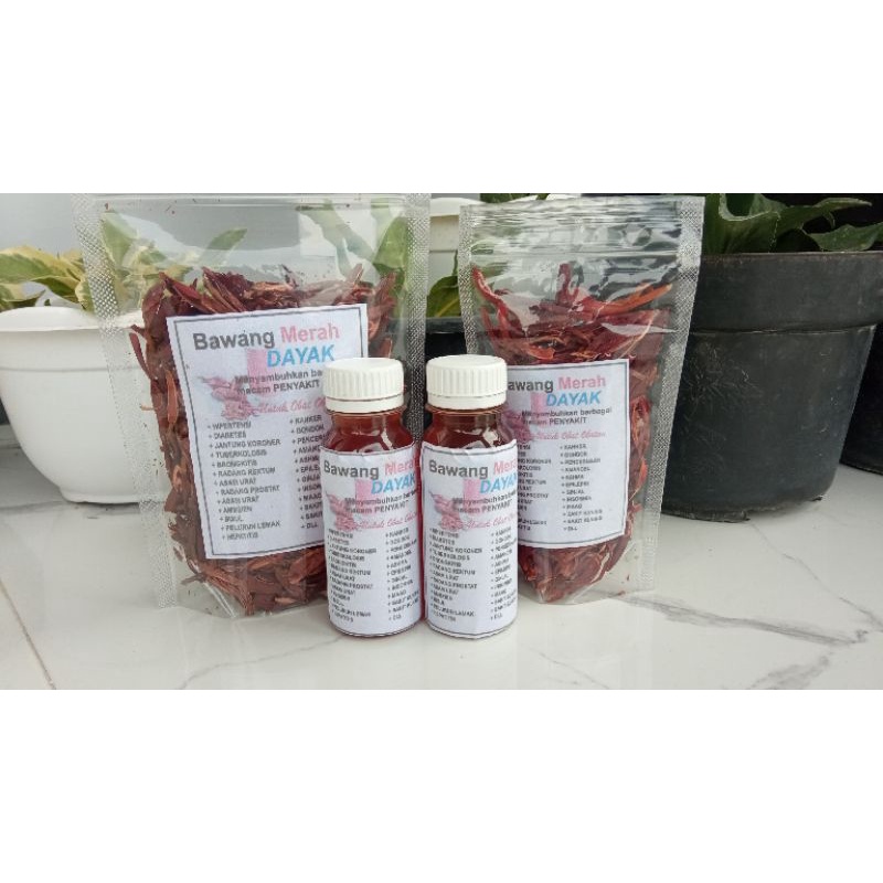 

Bawang dayak kering siap rebus