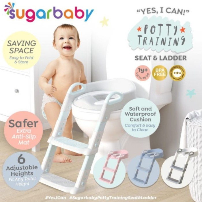 Potty Training Sugar Baby Seat and Ladder Toilet seat anak