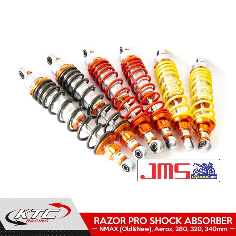 shock ktc racing ukuran 280/320/340mm Vega fizr Jupiter z supra x rk king smash shogun blade revo absolute mega pro gl pro tiger supra fit w175