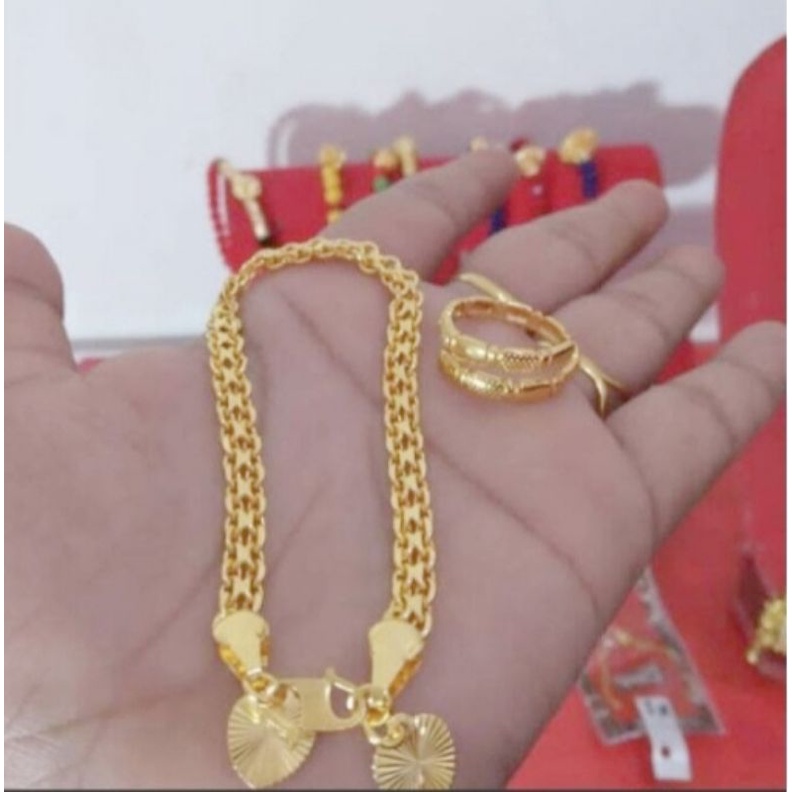 GELANG TANGAN TIKAR FREE CINCIN COIN TERLARIS