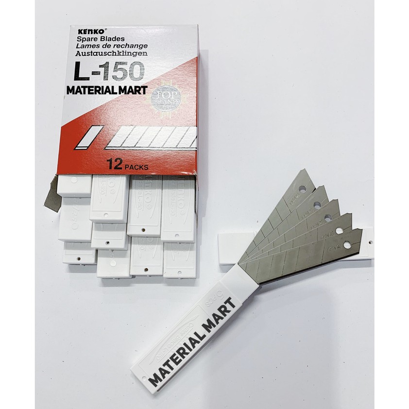 Isi Cutter Kenko Besar L 150 ASLI | Isi Cuter L150 | Pemotong Kertas | Material Mart