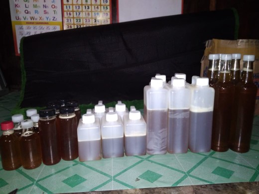 Jerigen Tutup Segel Sumbat 1 Liter / 1000 Ml / Kopi / Madu / Herbal / Sanitizer / Cairan