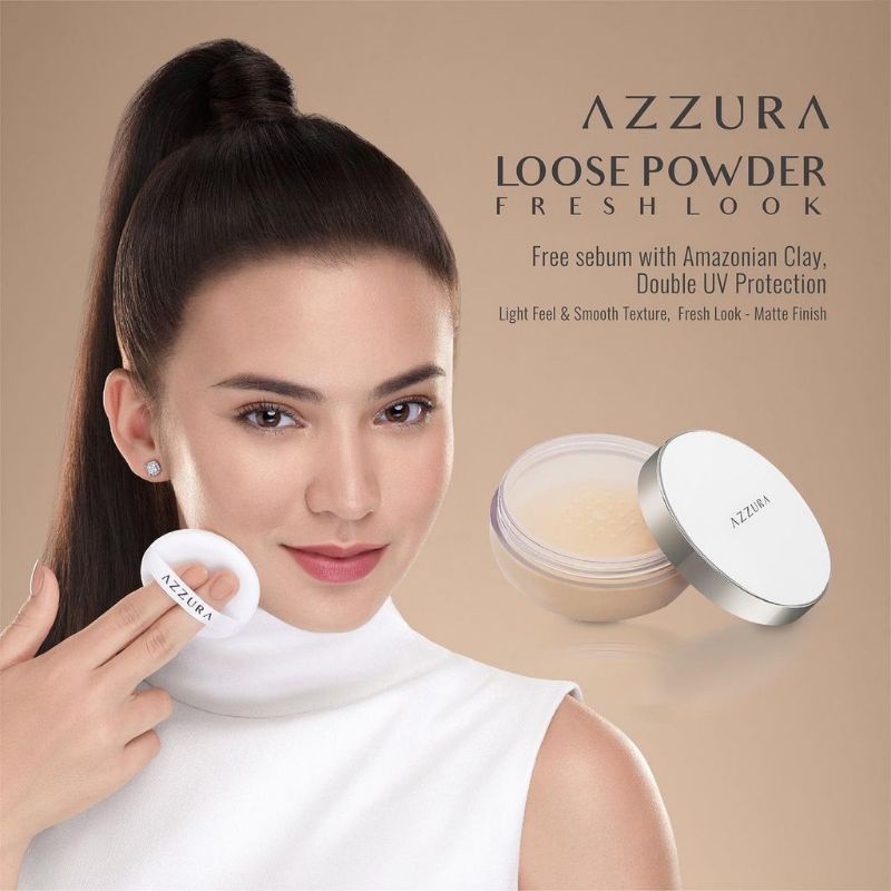 ❤️ Griya Kosmetik Tuban ❤️AZZURA LOOSE POWDER