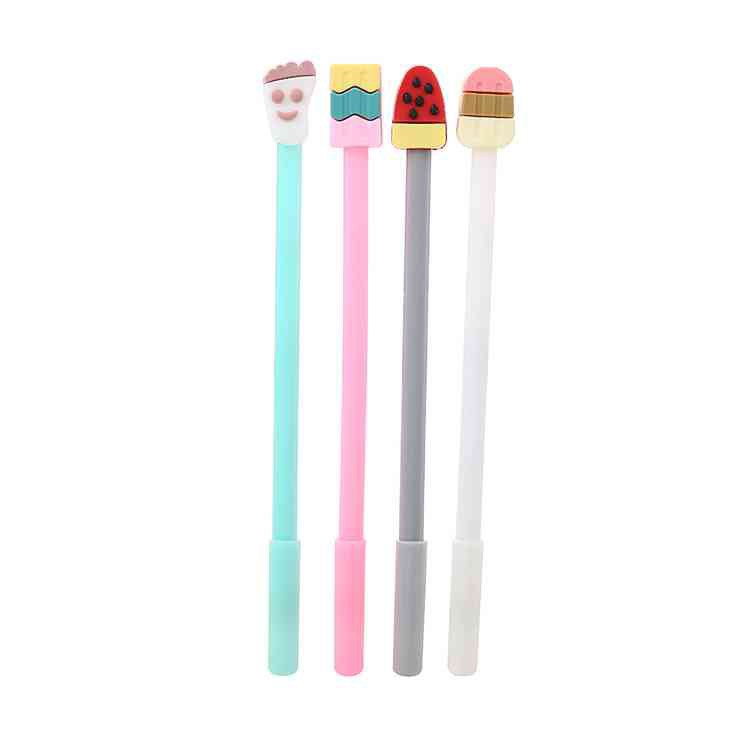 

EDW P49 Pulpen Ice Cream Pena Es Krim Pen Bolpoint Karakter Makanan Lucu