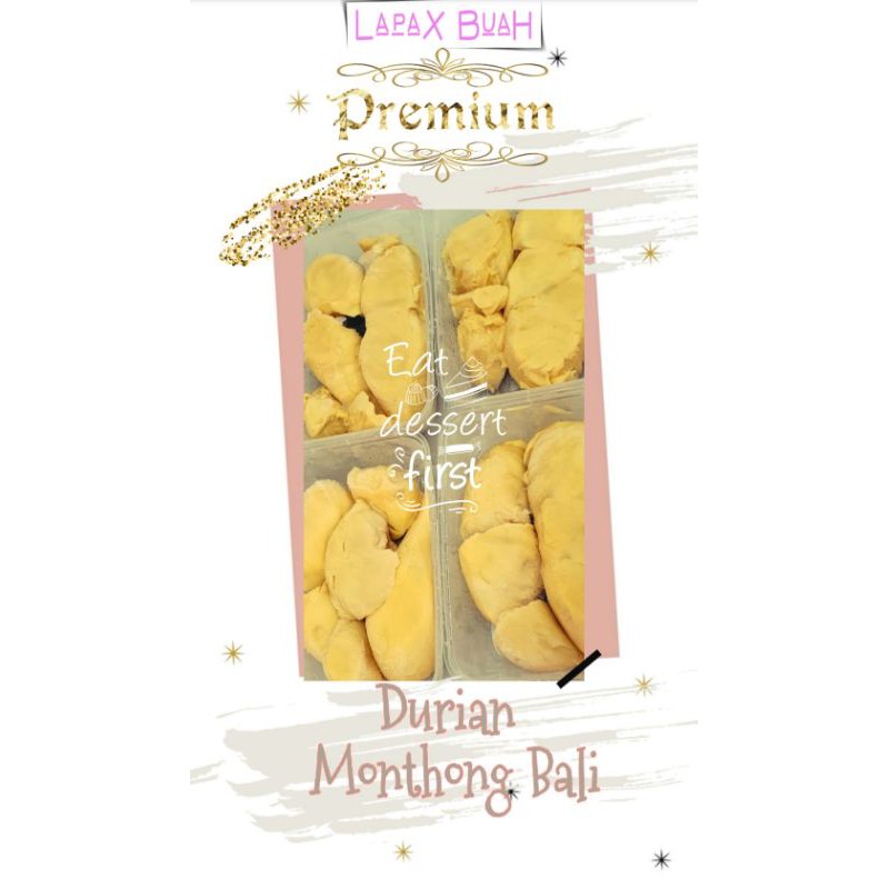 

DURIAN MONTONG BALI +- 500 GRAM PER PAX