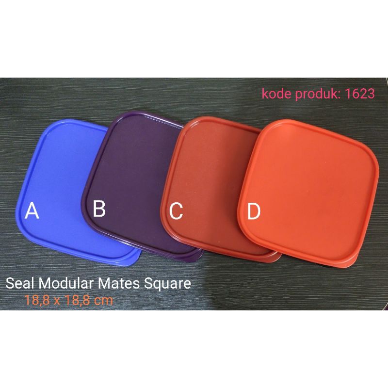 Seal Modular Mates Square Tupperware/Tutup MMS jadul(1)
