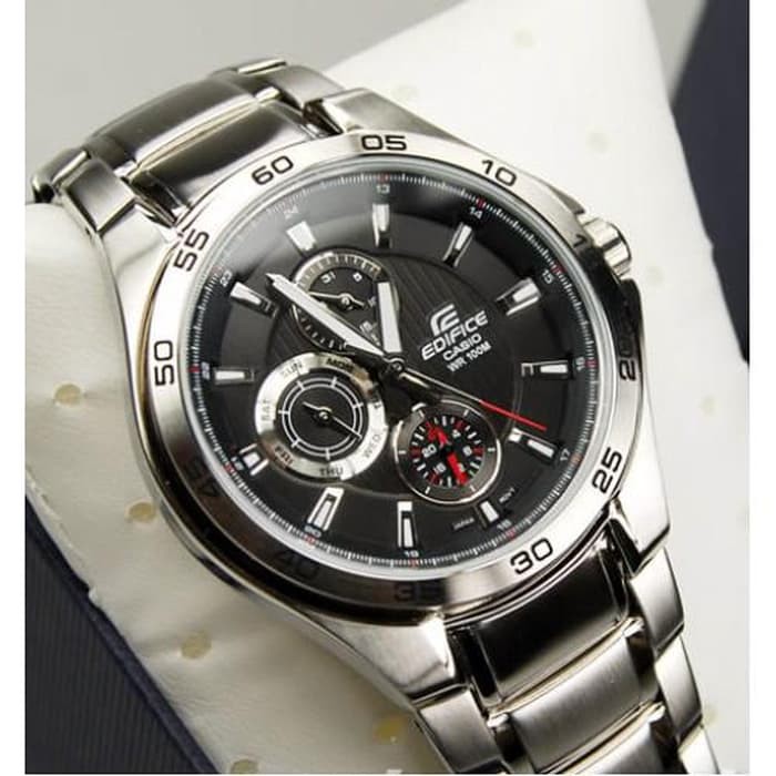 Jam Tangan Casio Edifice Original Pria Ef-335d-1a Jam Casio Pria Asli