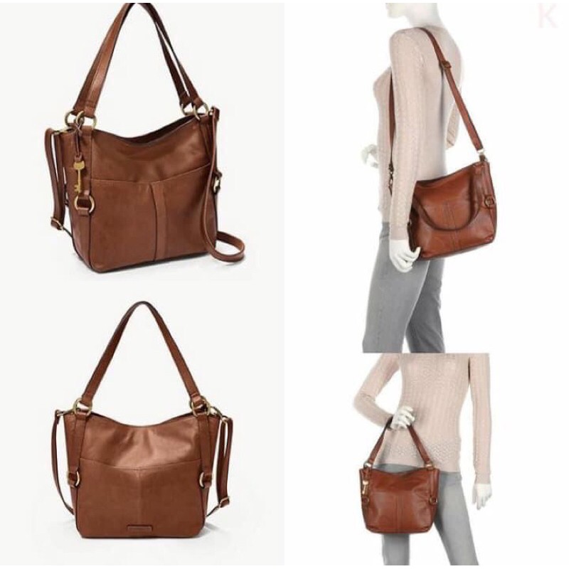 Fossil Sam Shopper Brown