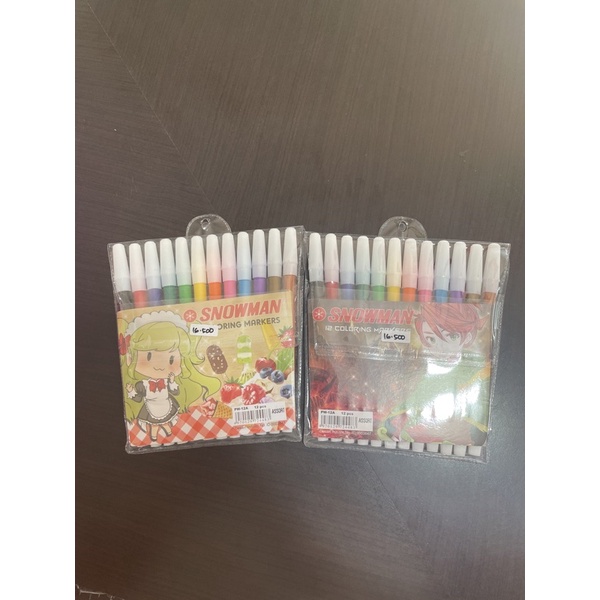 

SNOWMAN COLORING MARKERS / SPIDOL MEWARNAI