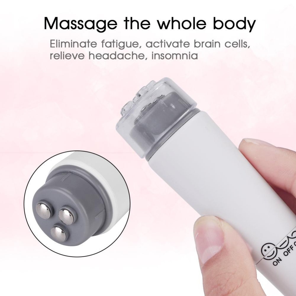 Sincere Alat Pijat Mata Electric Pen Eye Mini Massager Anti Aging SM17 White Grab Medan