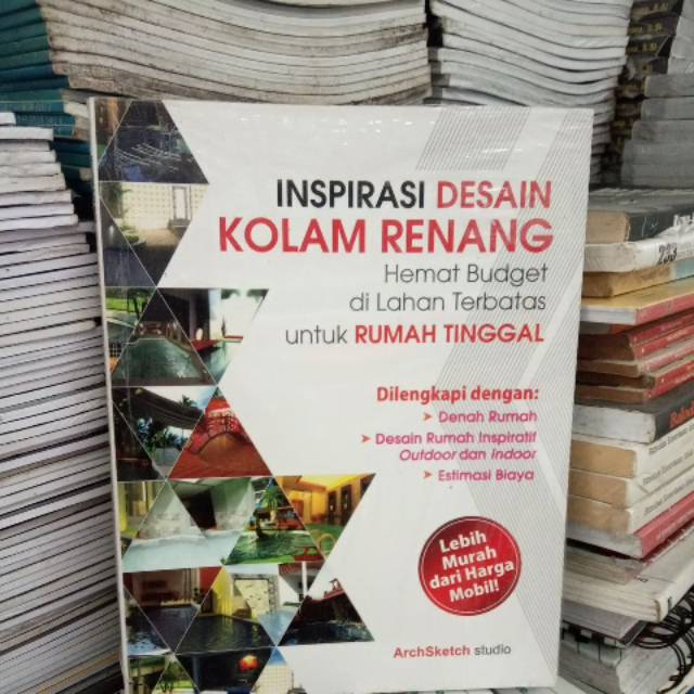 buku Inspirasi desain kolam renang hemat budget