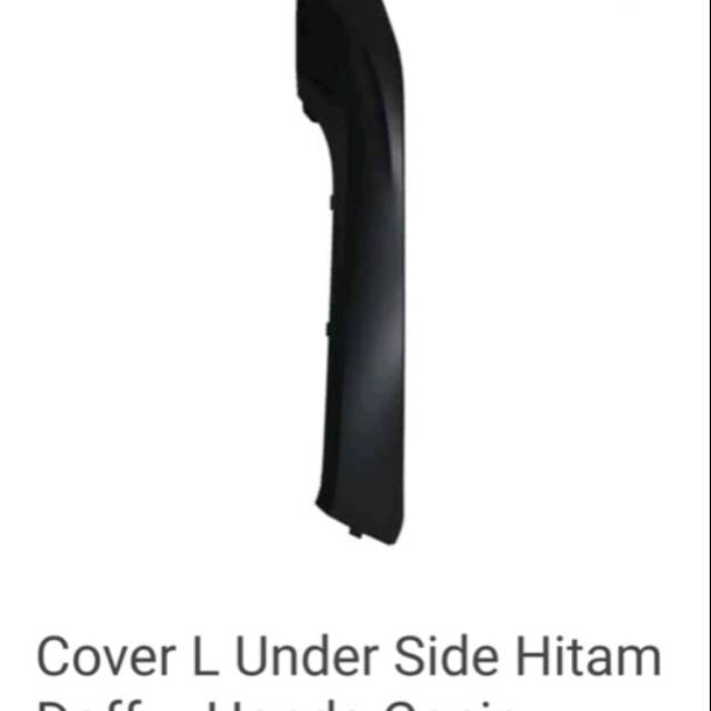 64431-K0J-N002C cover under side L kiri hitam doff honda Genio ori AHM Honda