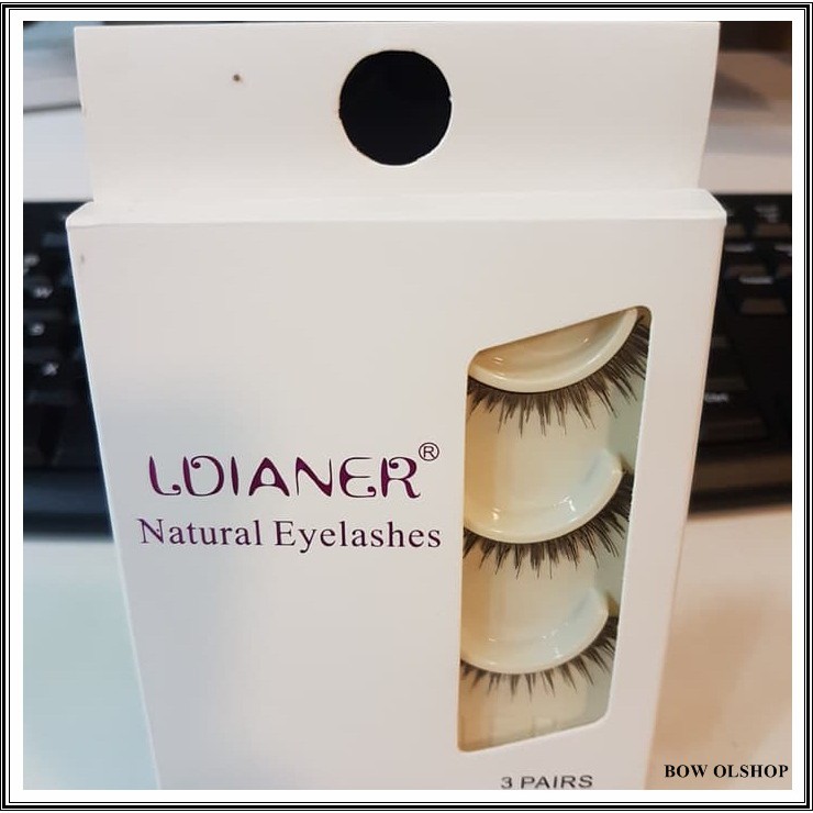 Ldianer Natural Fashion Eyelashes 3 Pairs 122