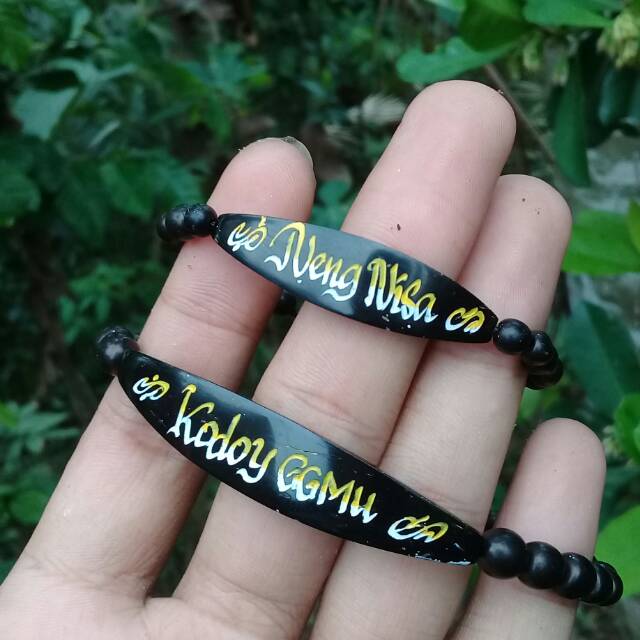 Gelang Kaukah Cutom Nama Dewasa