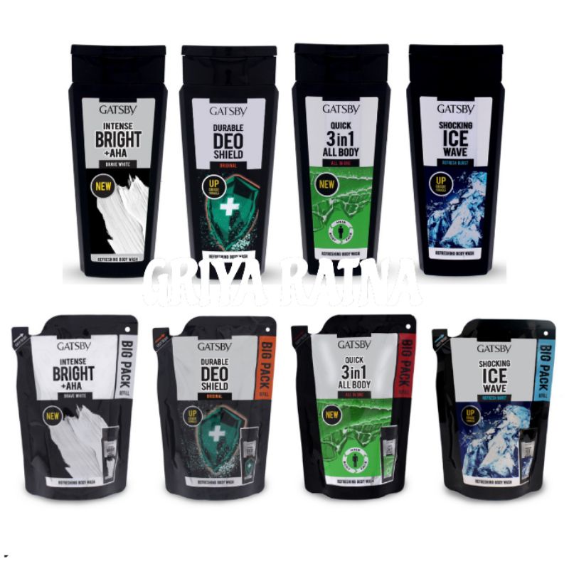 Sabun Cair GATSBY Shower Gel Dry Tech