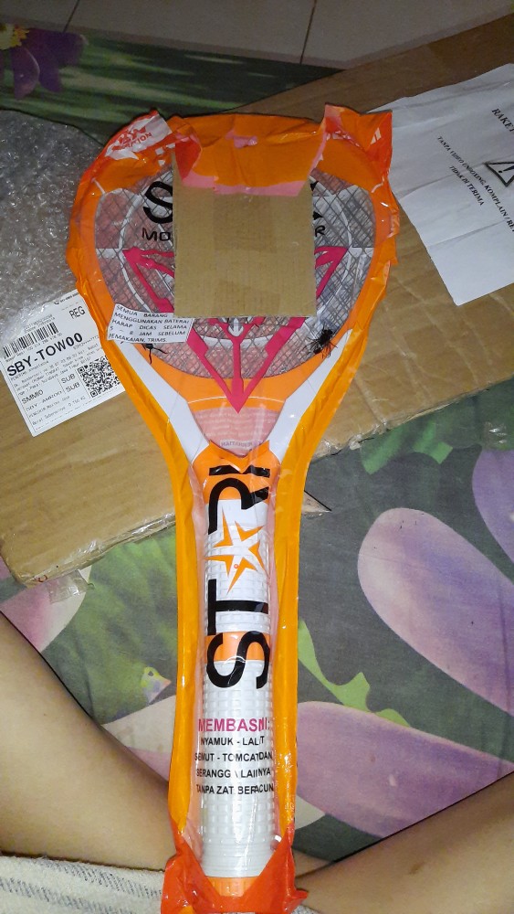 Raket Nyamuk 3 In 1 Stk-002 Stark