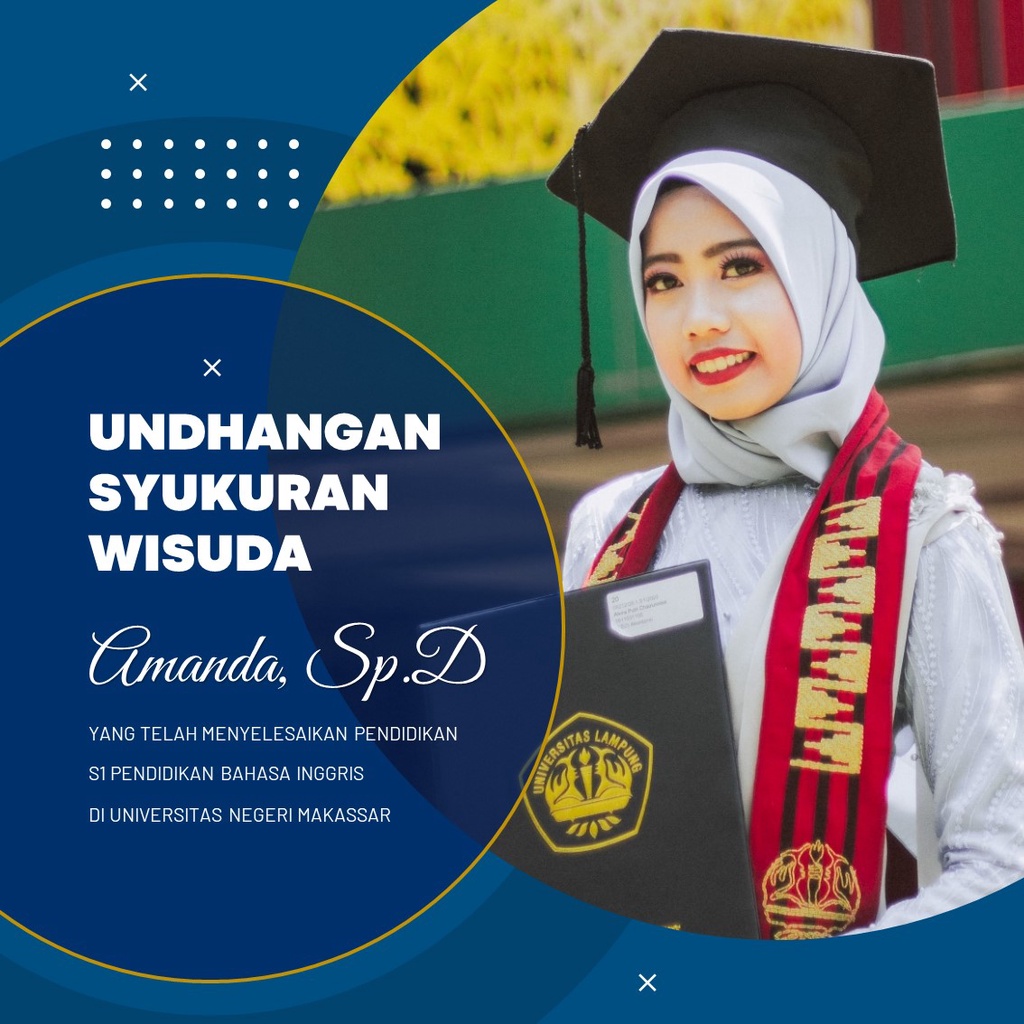 UNDANGAN DIGITAL WISUDA MURAH MERIAH