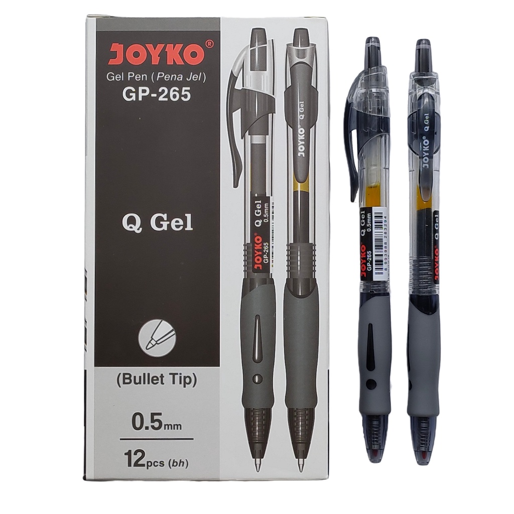

Joyko gel pen GP-265 HITAM (isi 12 pcs )