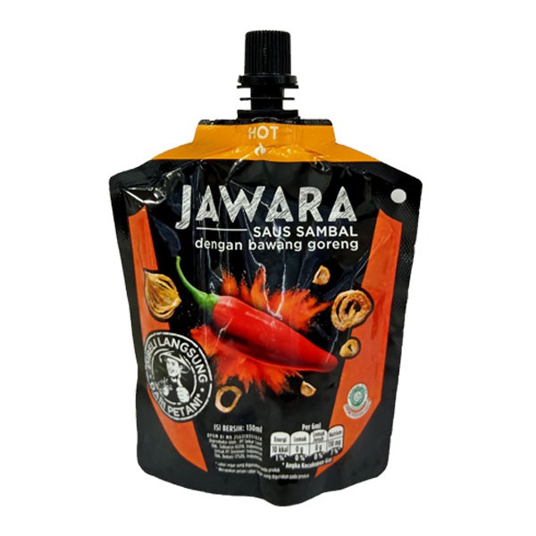 

Jawara Saus Sambal Hot 130 Ml